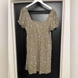 SO green floral dress